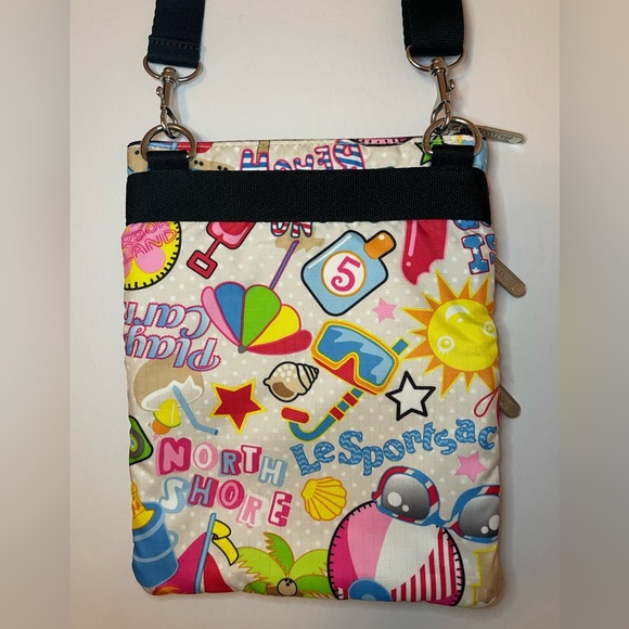 LeSportsac Three Zipper Vacation Crossbody Bag - Picture 4 of 10